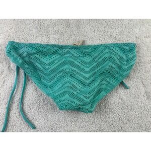 Op‎ Bikini Bottom Womens Small Crochet Lace Side Tie Swimwear Beach Swimsuit